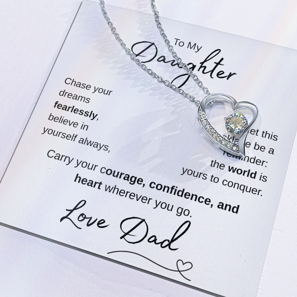 Father / daughter necklace