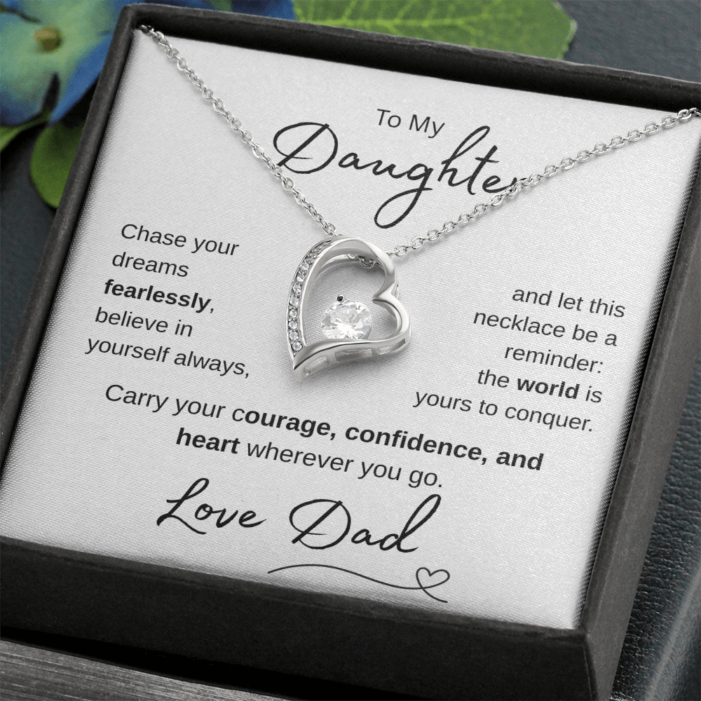 Father / daughter necklace