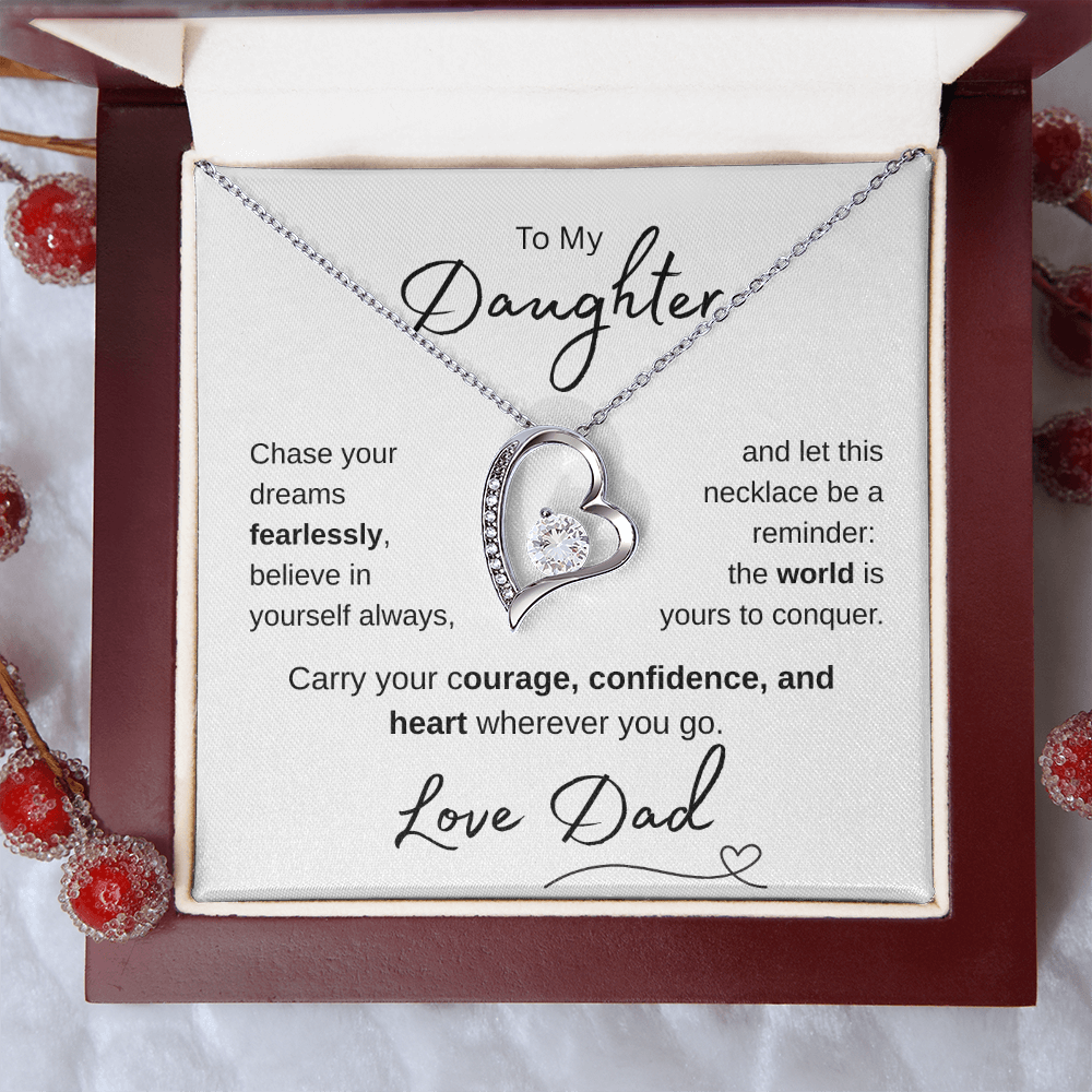 Father / daughter necklace