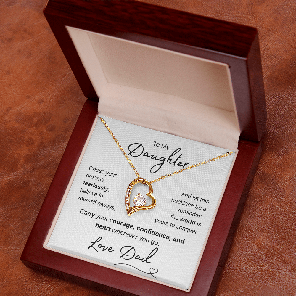 Father / daughter necklace