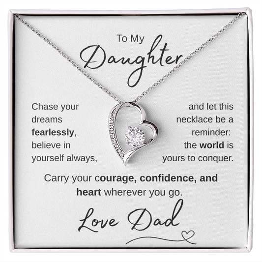 Father / daughter necklace