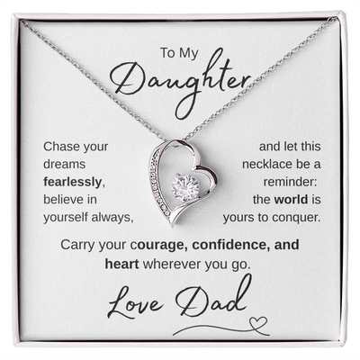 Father / daughter necklace